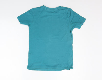 H&M Boys Blue   Basic T-Shirt Size 9-10 Years