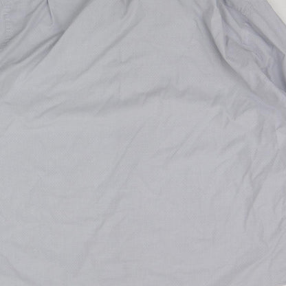 George Mens Grey    Button-Up Size 18
