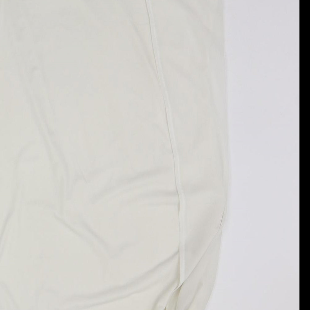 Definitions  Womens White   Basic Tank Size 18