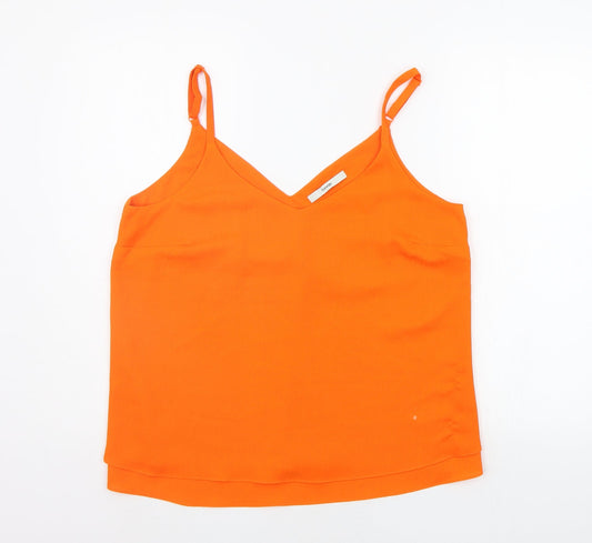 George Womens Orange   Basic Blouse Size 12