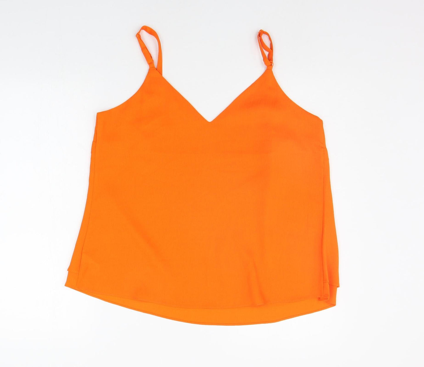 George Womens Orange   Basic Blouse Size 12