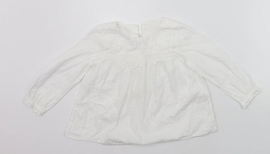 TU Baby White   Basic Button-Up Size 18-24 Months
