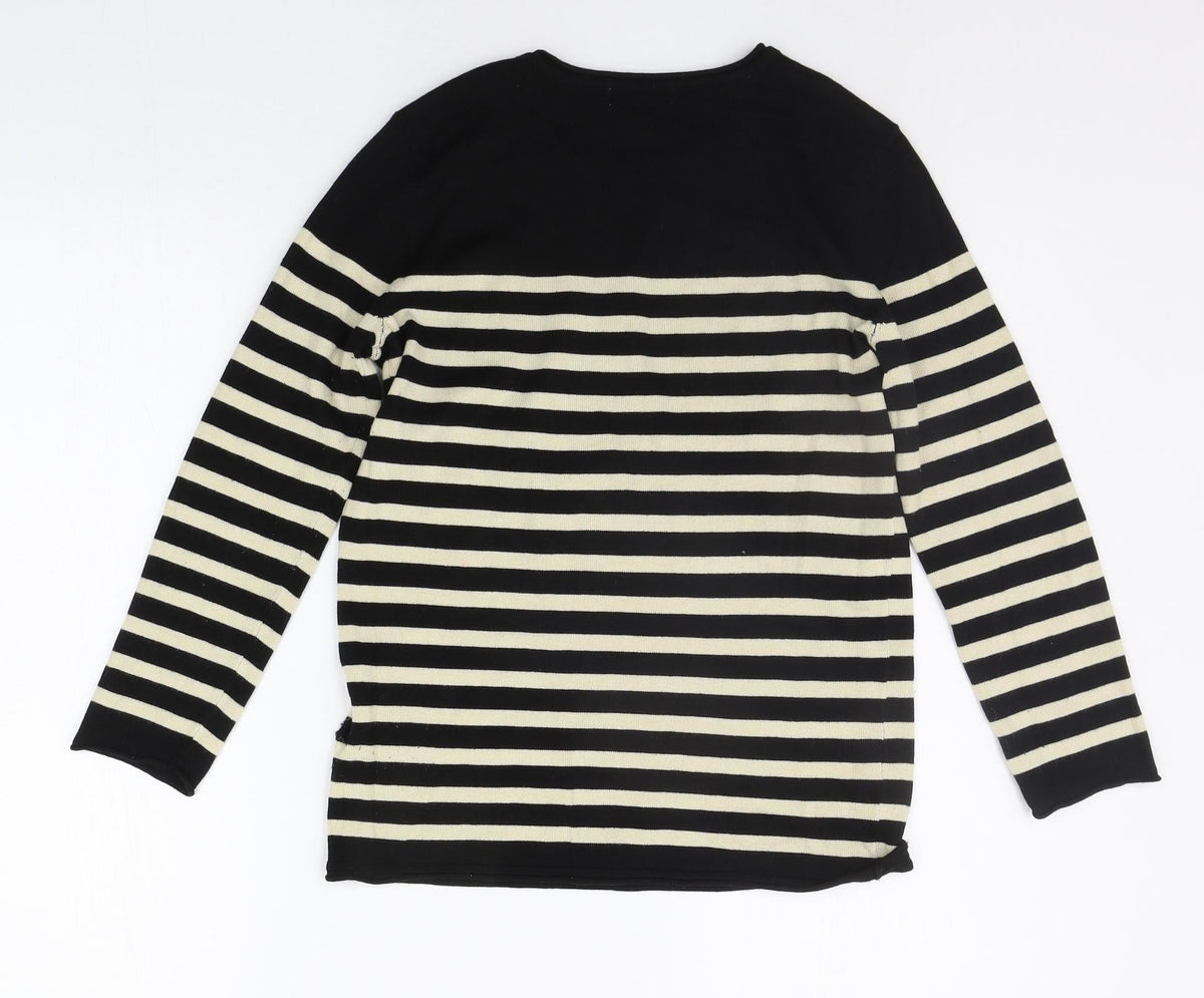 Womens UK Size XS H&M Beige Pullover Jumper