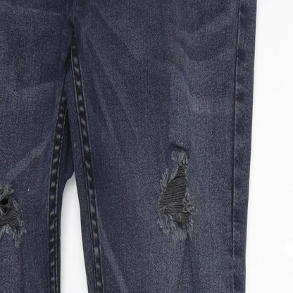 Denim & Co. Mens Blue   Straight Jeans Size 28 in L32 in