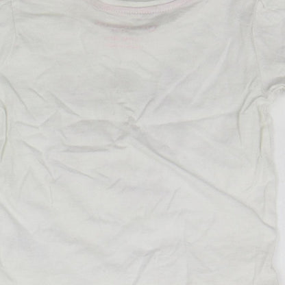 Primark Baby White   Basic T-Shirt Size 12-18 Months