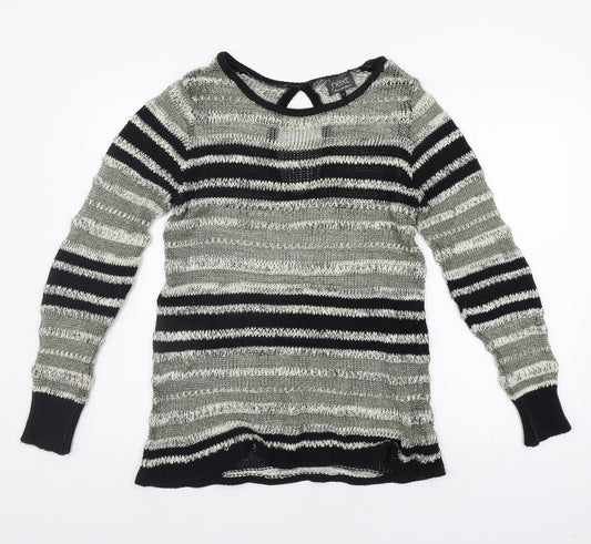 NEXT Womens Beige Striped  A-Line  Size 14