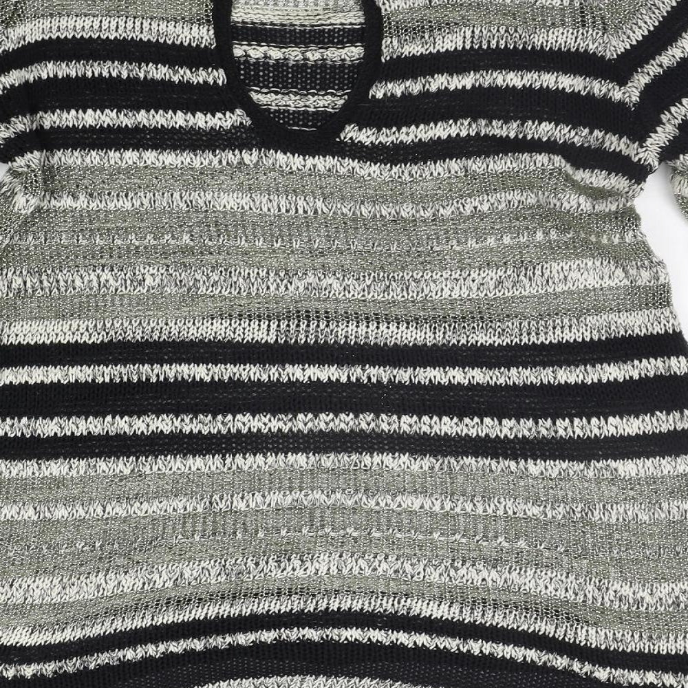 NEXT Womens Beige Striped  A-Line  Size 14