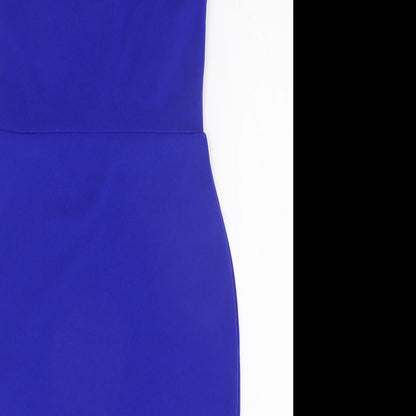 Boohoo Womens Blue   A-Line  Size 10