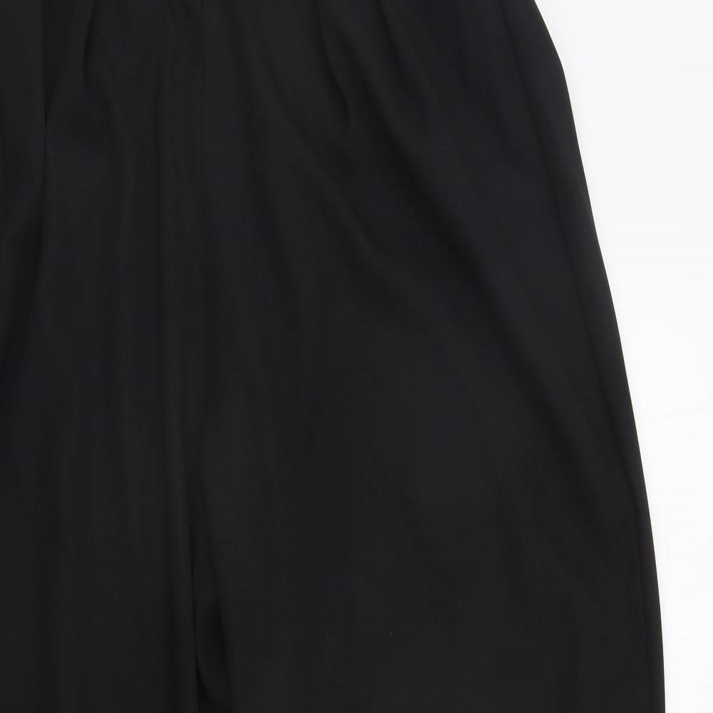 Womens UK Size 14 CANDA Regular Fit  Black Trousers