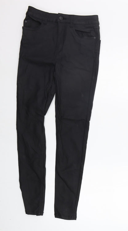 New Look Womens Black   Straight Jeans Size 10 L27 in