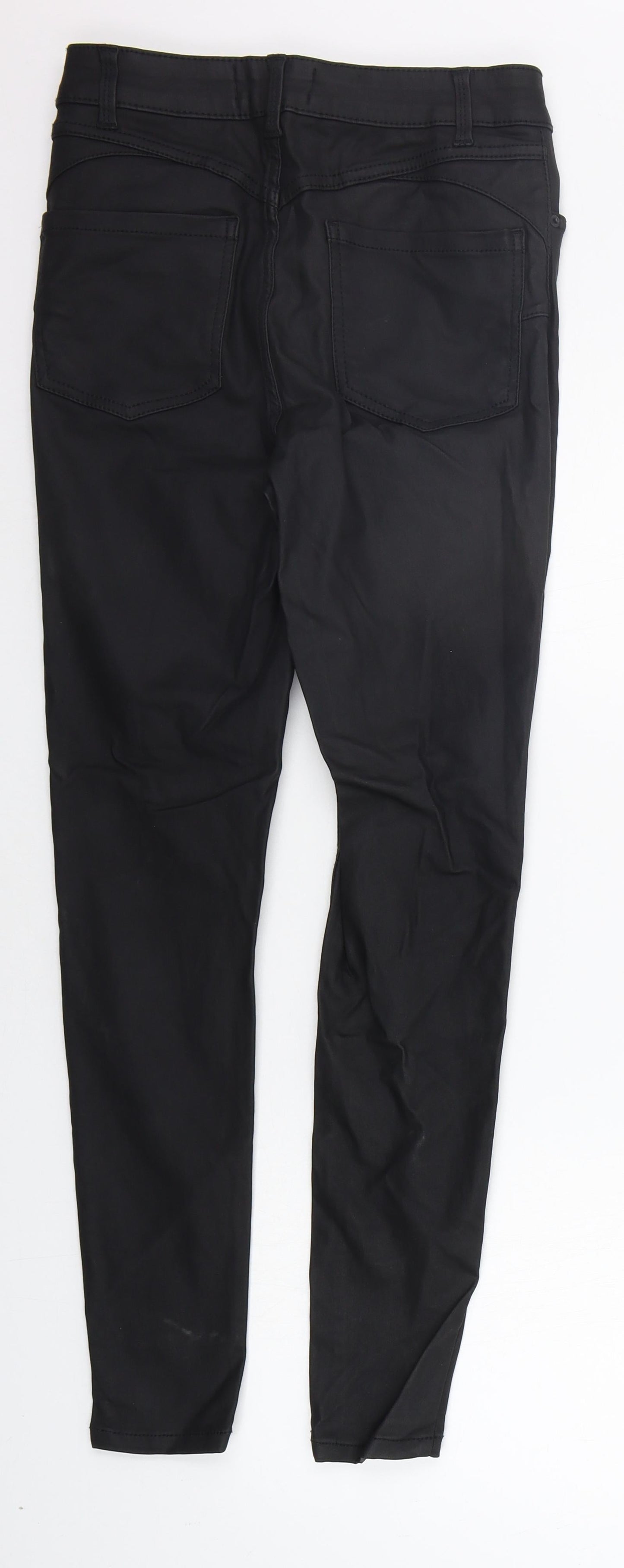 New Look Womens Black   Straight Jeans Size 10 L27 in