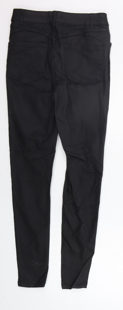 New Look Womens Black   Straight Jeans Size 10 L27 in