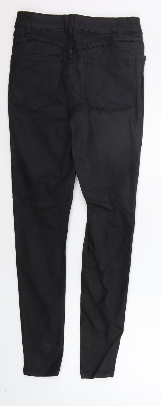 New Look Womens Black   Straight Jeans Size 10 L27 in