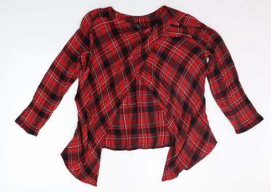 Womens UK Size 14 NEXT Red Pullover Jumper