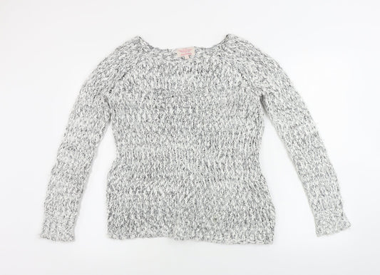 bad angels  Womens Grey   Pullover Jumper Size 10
