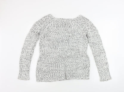 bad angels  Womens Grey   Pullover Jumper Size 10