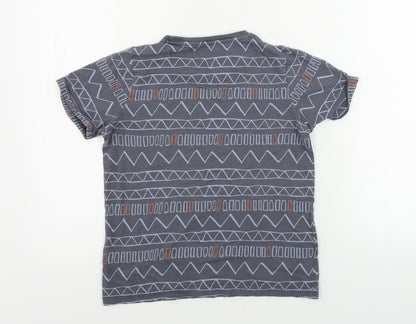 Marks and Spencer  Boys Grey   Basic T-Shirt Size 9-10 Years