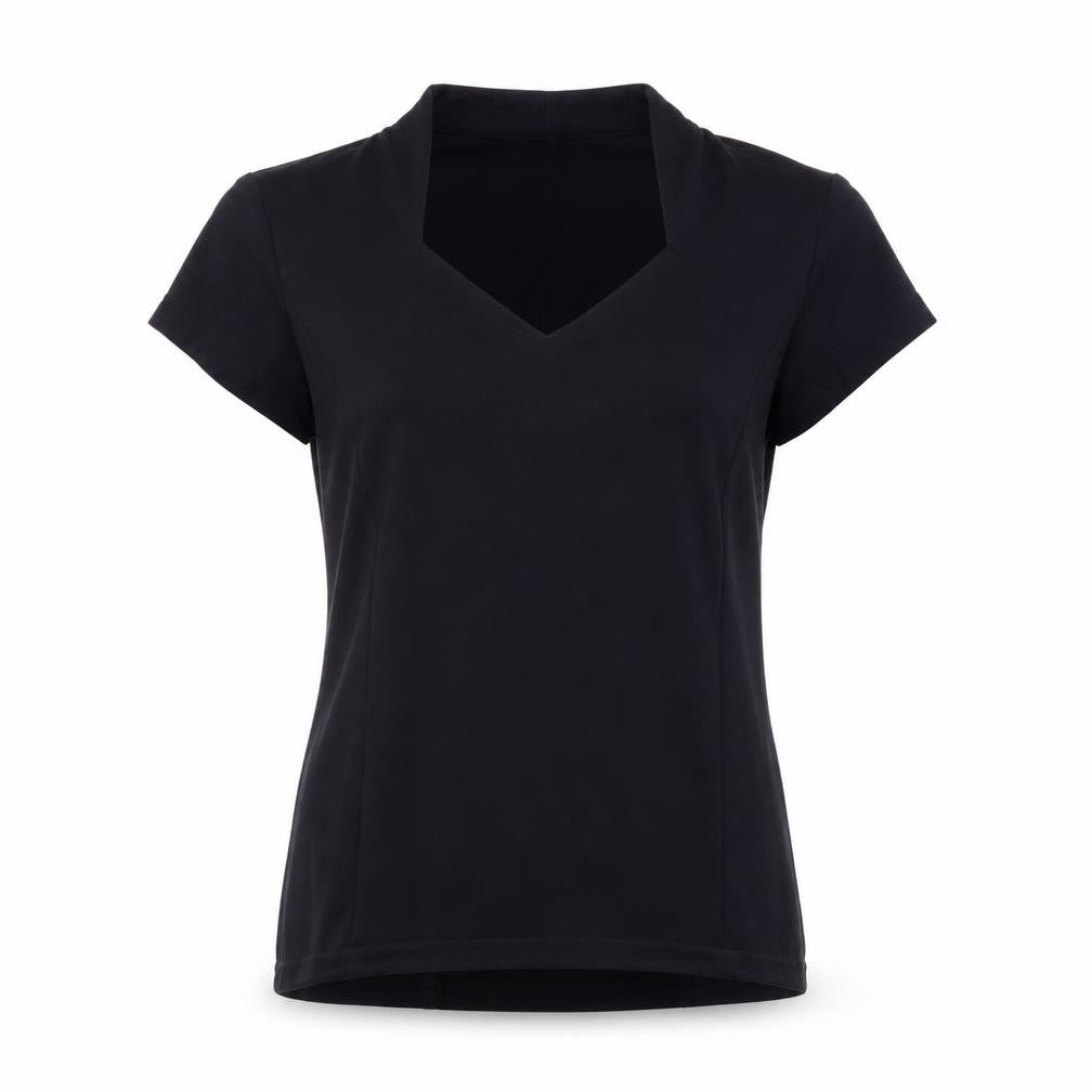 Womens UK Size L Grace Blue Basic T-Shirt
