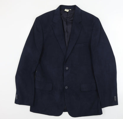 Cotton Traders Mens Blue   Jacket Blazer Size 38