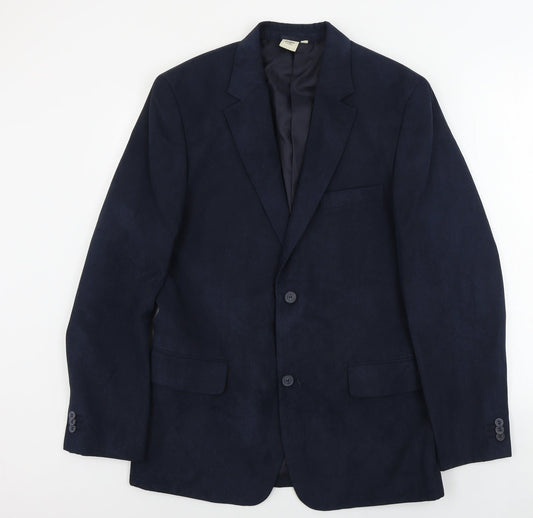 Cotton Traders Mens Blue   Jacket Blazer Size 38