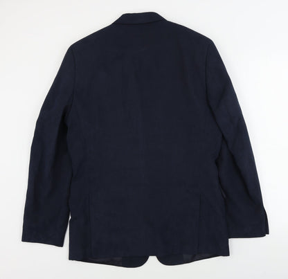 Cotton Traders Mens Blue   Jacket Blazer Size 38