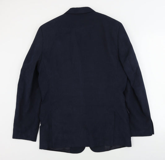 Cotton Traders Mens Blue   Jacket Blazer Size 38