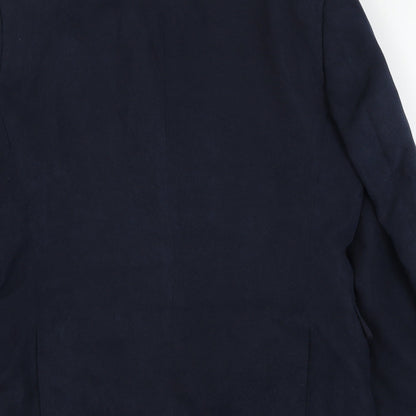 Cotton Traders Mens Blue   Jacket Blazer Size 38