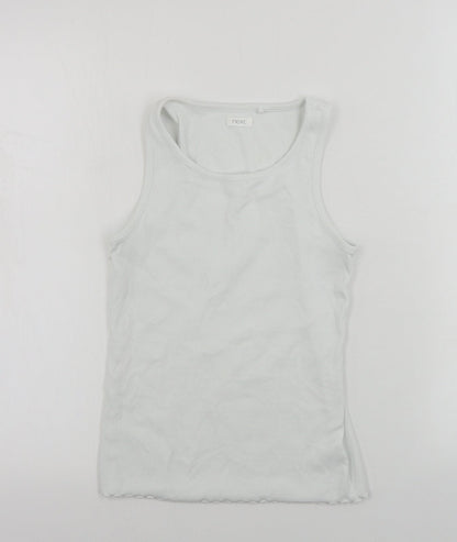 NEXT  Girls White   Basic T-Shirt Size 11 Years