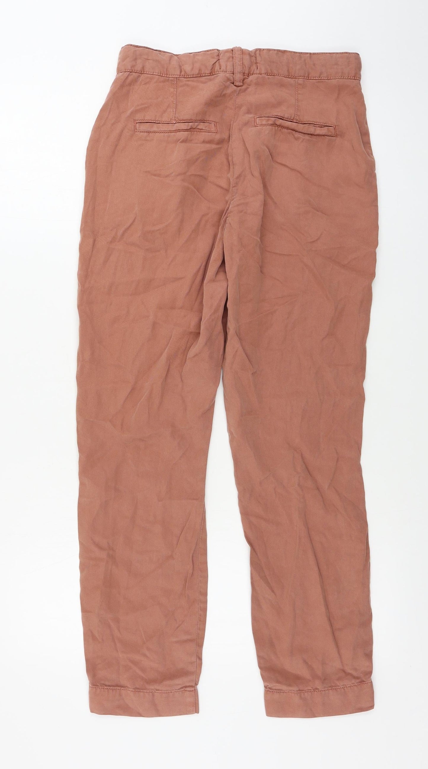 Womens UK Size 8 NEXT Regular Fit  Pink Trousers