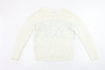 Blonde & Blonde   Womens Grey   Pullover Jumper Size 8