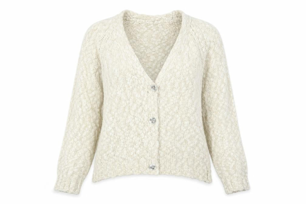 Womens UK Size M NEXT Beige Cardigan Jumper
