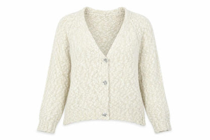 Womens UK Size M NEXT Beige Cardigan Jumper