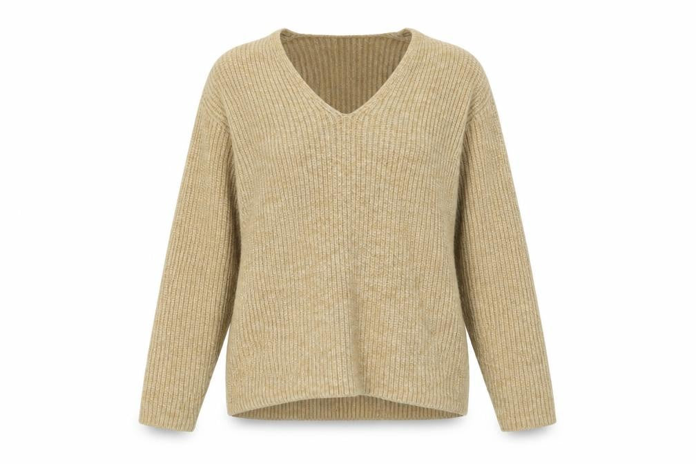 Womens UK Size XS H&M Brown Pullover Jumper
