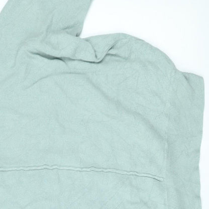 Womens UK Size 12 LEBEK Green Basic Blouse