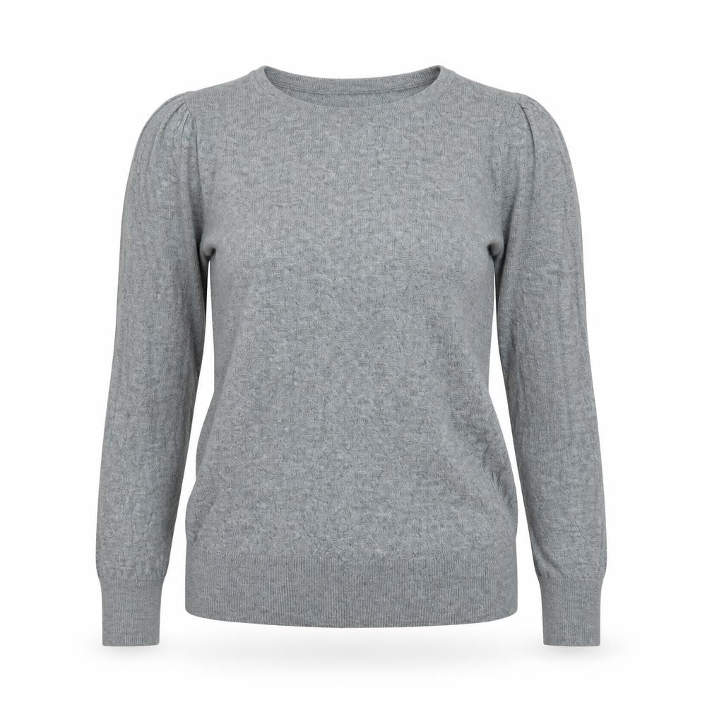 Womens UK Size S H&M Grey Basic Blouse
