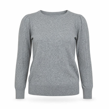 Womens UK Size S H&M Grey Basic Blouse