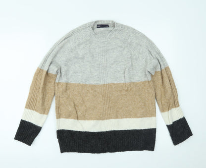 Womens UK Size M Marks and Spencer Multicoloured Pullover Jumper