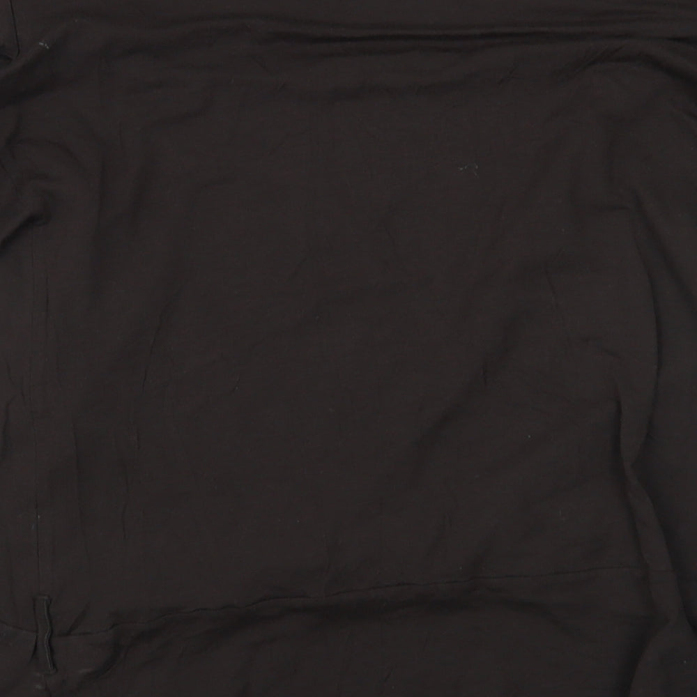 Womens UK Size 12 NEXT Brown Basic Blouse