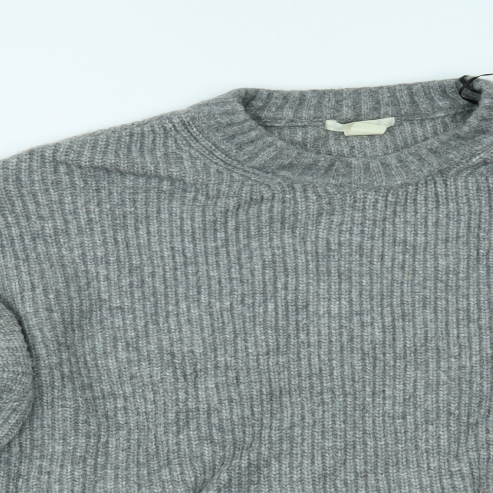 Womens UK Size S H&M Grey Pullover Jumper