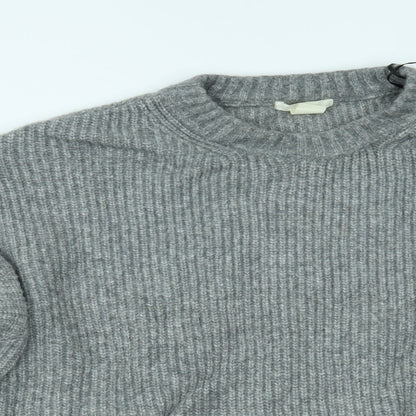 Womens UK Size S H&M Grey Pullover Jumper