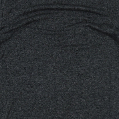 Womens UK Size M Spirit Grey Basic Blouse