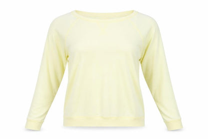 Womens UK Size 6 Primark Yellow Basic Blouse