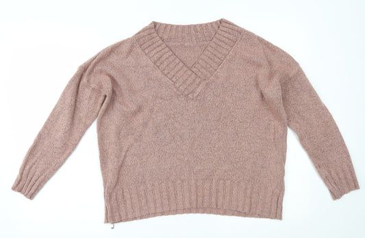 Womens UK Size 12 New Look Pink Pullover Jumper