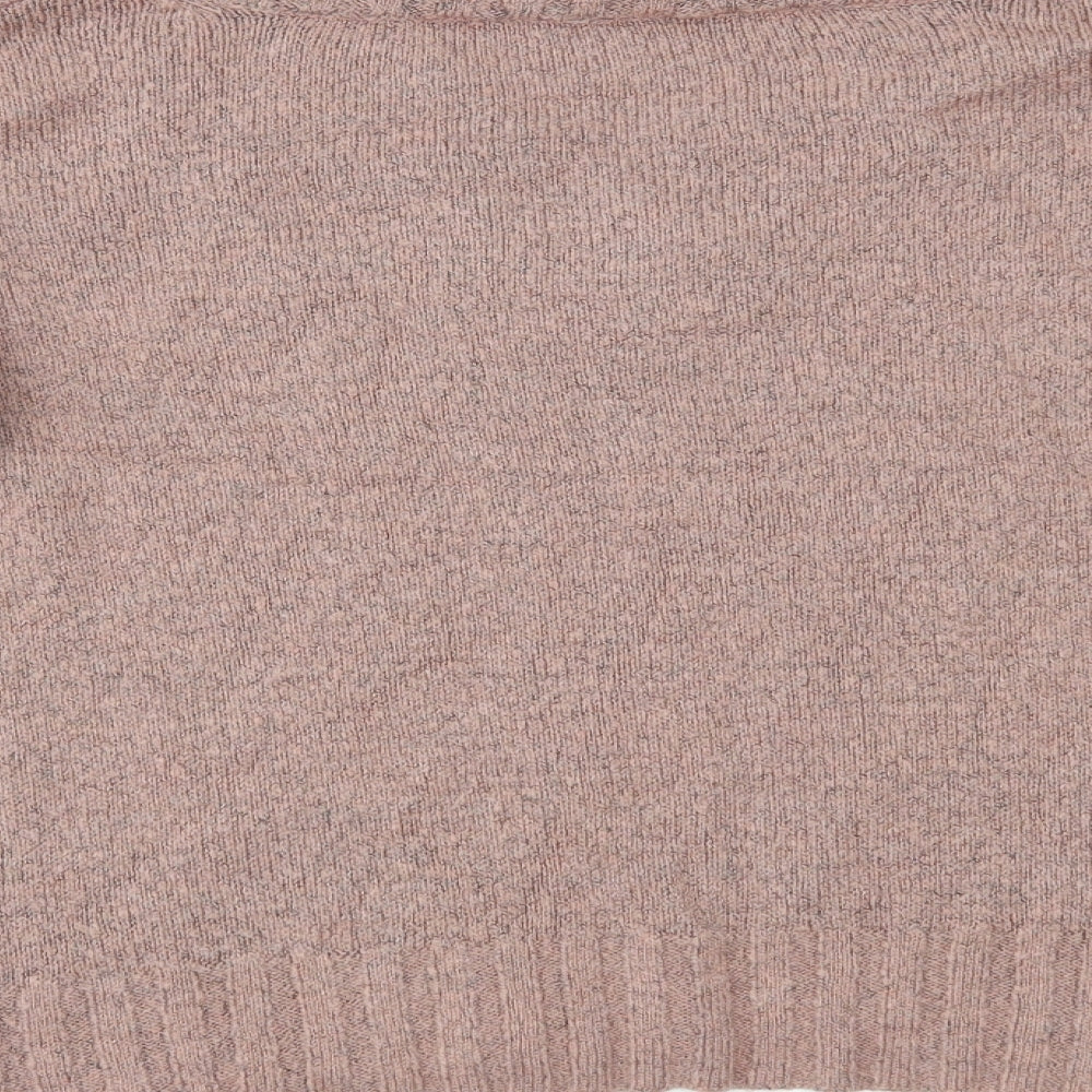 Womens UK Size 12 New Look Pink Pullover Jumper