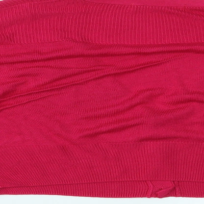 Womens UK Size 14 Marks and Spencer Pink Cardigan Jumper
