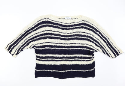Womens UK Size S Isabella D Multicoloured Pullover Jumper