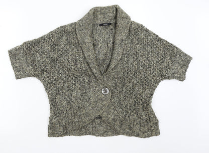 George Womens Brown  Knit Cardigan Jumper Size XL