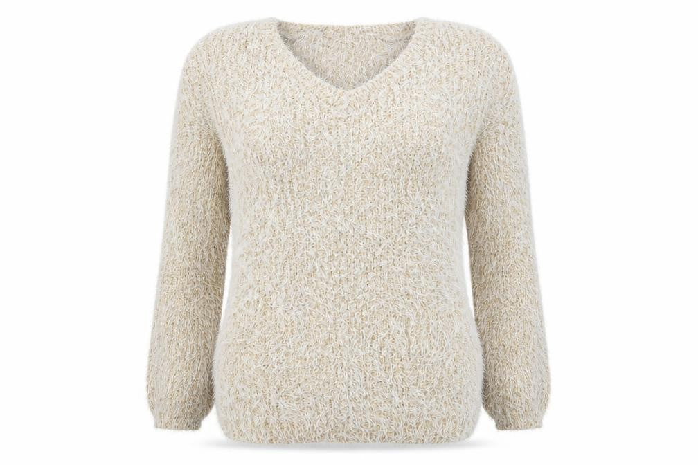 Womens UK Size M Buisdaei Brown Pullover Jumper