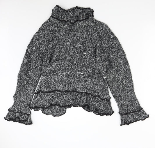 Womens UK Size 16 Soon Grey Cardigan Jumper
