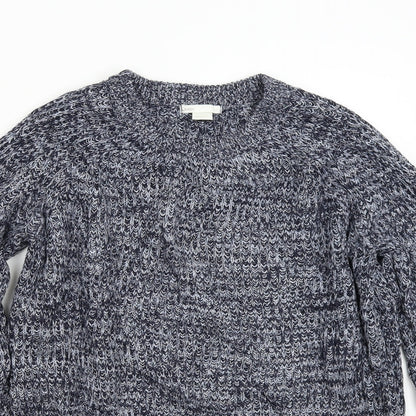 Womens UK Size M H&M Blue Pullover Jumper
